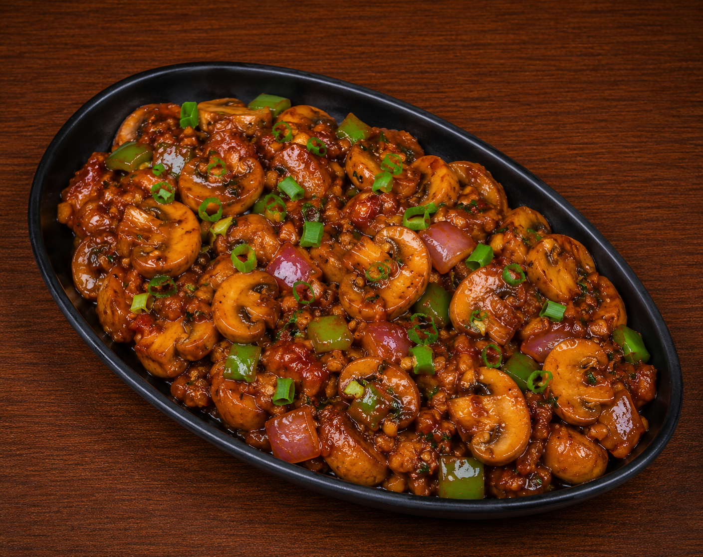 Mushroom Schezwan 