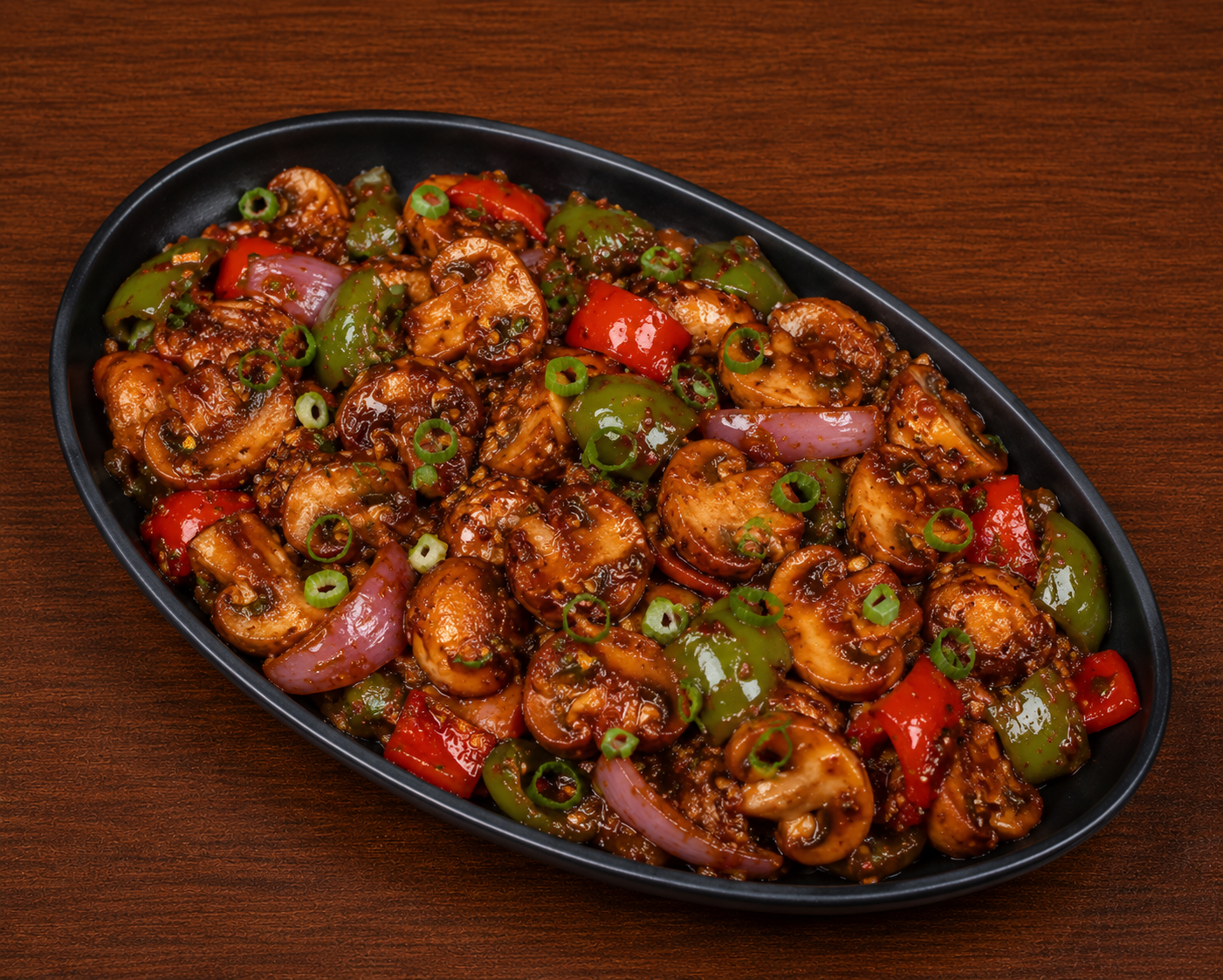 Mushroom Chilli